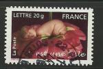 France timbre oblitr n3804  anne 2005  Timbres de Naissances