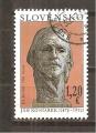 Slovaquie N Yvert timbre du BF 37 (oblitr)