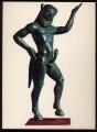 CPM Arts Antiquit Sculpture Muse Athnes Statuette en bronze Satyre