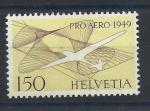 Suisse PA N44** (MNH) 1949 - Planeur et courants ascensionnels