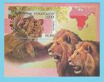 BENIN LIONS 1999 / OBLITERATION 1ER JOUR