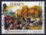 Jersey 1989 - 200 ans Prise de la Bastille, 14 juillet, obl. - YT 480 / SG 502 