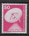 Allemagne - 1975/76 - Yt n 700 - NSG - Industrie et Technique ; station terrest