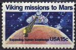 -U.A/U.S.A 1978 - Mission Viking sur Mars - YT 1217 / Sc 1759 *