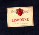 Ancienne tiquette de vin : Lisbonne , vin de liqueur ( Portugal )