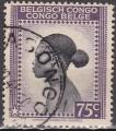CONGO BELGE N 236 de 1942 oblitr