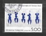 FRANCIA YT n 2561  oeuvre d'Yves Klein - anno 1989 -   