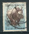 Timbre d'AFRIQUE DU SUD 1960-61  Obl   N 223  Y&T Faune Rhinocros