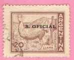 Argentina 1955-65.- Llama. Y&T 381A. Scott 114. Michel 98X.