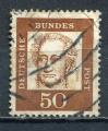 Timbre  ALLEMAGNE RFA  1961 - 64  Obl   N  229   Y&T  Personnage  