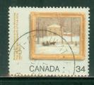Canada 1985 Y&T 945 oblitr Muse des Beaux-Arts Montral