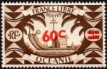 OCEANIE - 1945 - Y&T 173 - Srie de Londres - Surcharg - Neuf avec charnire