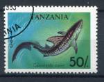 Timbre Rpublique de TANZANIE 1994  Obl  N 1430  Y&T  Poissons Requins