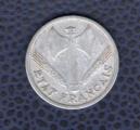 France 1942 Pice de Monnaie Coin 1 Franc Aluminium Etat Franais