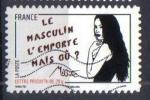 FRANCE 2011 - YT A 545 - Femmes de Miss  - Le masculin l'emporte mais o ?