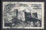 TUNISIE 1954  - YT 414  - Tabarka, le fort gnois