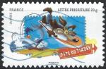 FRANCE - 2009 - Yt n A268 - Ob - Fte du timbre Looney Tunes ; Bip-Bip et Vil C