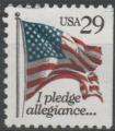 -U.A./U.S.A. 1992 - Drapeau/Flag "I pledge allegiance..." - YT 2120/Sc 2593B 