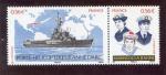 2009 p4423 Le porte-hlicoptres Jeanne d´Arc et les marins  timbre neuf