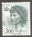norvege - n 1073  obliter - 1993