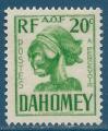 Dahomey Taxe N22 Statuette 20c neuf sans gomme