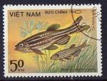 Timbre oblitr n 507(Yvert) Vietnam 1984 - Poisson d´ornement