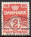 DANEMARK  N 208 o Y&T 1933-1940 armoiries