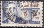 MEXIQUE PA N 244 de 1964 oblitr "De Gaulle"