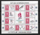 BF N 14  Albertville 92 jeux olympqies d'hiver 1992 N**