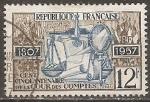 france - n 1107  obliter - 1957