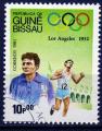 GUINEE BISSAU  N 212 o Y&T 1983 Jeux Olympiques de los Angeles 1932
