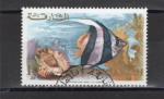Timbre Sharjah Oblitr / 1966 / Y&T N165.