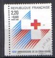 FRANCE  1988 - YT 2555 a - Croix rouge 
