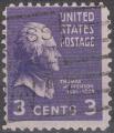ETATS-UNIS - 1938 - Yt n 372 - Ob - Thomas Jefferson