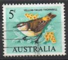 AUSTRALIE N 291 o Y&T 1966-1965 Oiseau (Bec fin  queue jaune)