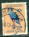 Afrique du sud 1969 Y&T 253 oblitr Serpentaire
