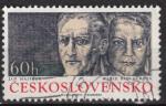 EUCS - Yvert n2030 - 1974 - Milos Uher et Anton Sedlacek