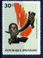 RWANDA N 520 *(nsg) Y&T 1973 Instruments de Musique Africains