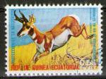 **   GUINEE EQUATORIALE    0,55 e  1974  YT - 54K  " Antilope "  (o)   **