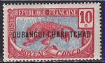 oubangui - n 5  neuf* - 1915/18