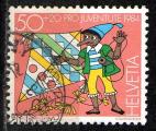 Suisse 1984; Y&T n 1214; 50c+20, Pro Juventute, Pinocchio