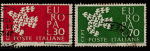Italie 1961 - YT 858-859 - oblitéré - Europa Colombe