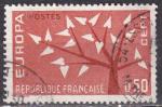 France. N 1359 de 1962 oblitr  