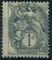 France, Alexandrie : n 19a x (anne 1902)