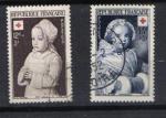 FRANCE 1952 - YT 914  915 - Enfant Royal Matre du MOULINS - Nicole RICARD 
