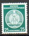 Allemagne RDA Yvert Service N23 Neuf 1955 Armoiries