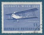 Autriche Poste arienne N62 Exposition arophilatlique de Vienne - Albatros ob