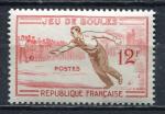 Timbre FRANCE  1958  Neuf *    N 1161  Y&T  Ptanque Jeu de Boules
