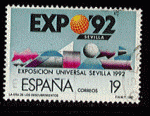 Espagne 1987 - Y&T 2493 - oblitr - l're des dcouvertes expo 92