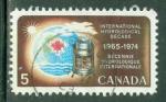 Canada 1968 Y&T 402 oblitr Dcnnie hydrologique